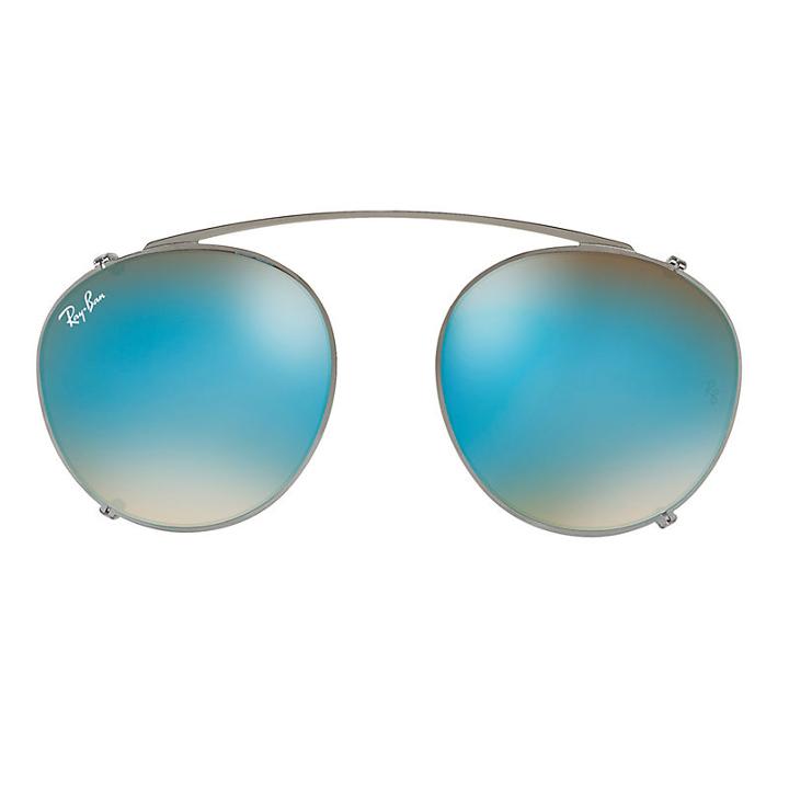 Ray-ban Rb2180 Clip-on Gunmetal Sunglasses - Rb2180c