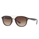 Ray-ban Men's Women's Tortoise Sunglasses, Brown Lenses - Rb2183