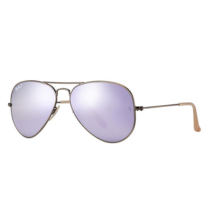 Ray-ban Aviator Flash Lenses Bronze-copper, Polarized Lenses - Rb3025