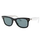 Ray-ban The Martinez Brothers Wayfarer White Sunglasses, Polarized Gray Lenses - Rb2140