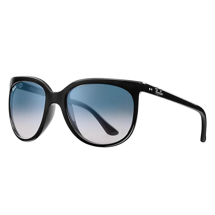 Ray-ban Men's Cats 1000 Black Sunglasses, Blue Lenses - Rb4126