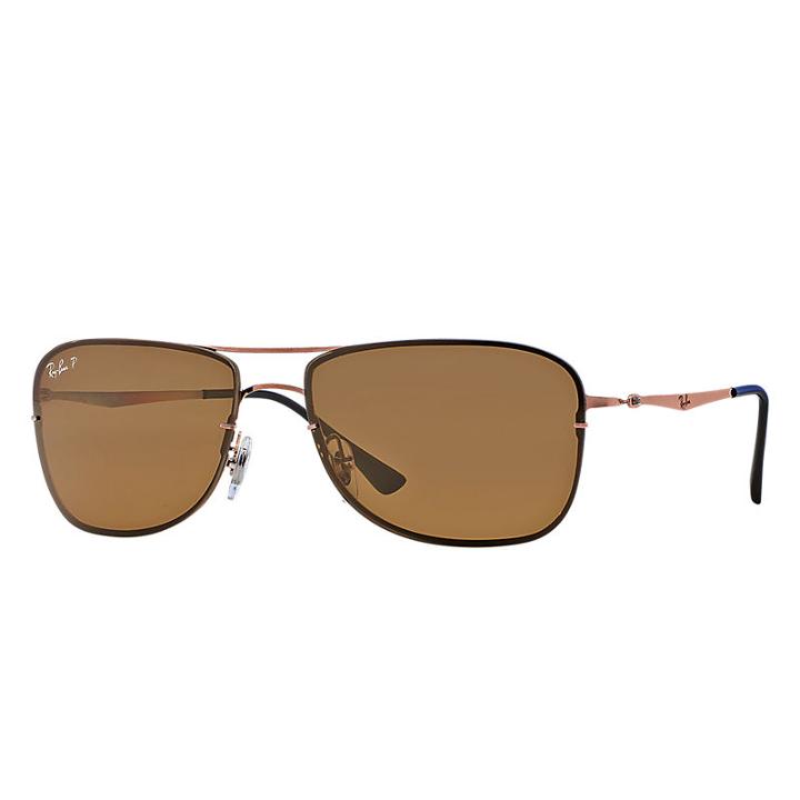 Ray-ban Rb8054 Brown, Polarized Lenses - Rb8054