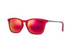 Ray-ban Unisex Red Sunglasses
