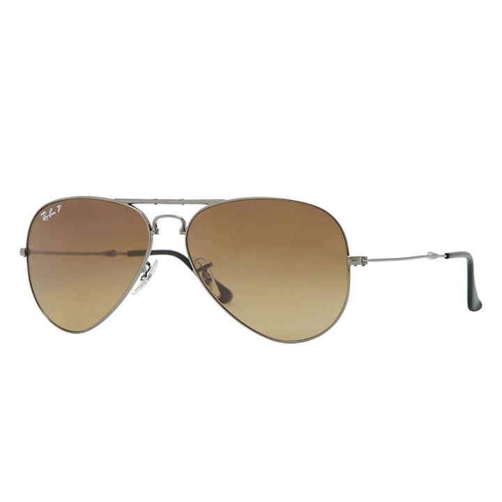 Ray-ban Aviator Folding Gunmetal, Polarized Lenses - Rb3479