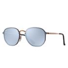 Ray-ban Blaze Hexagonal Copper Sunglasses, Blue Lenses - Rb3579n