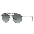 Ray-ban Black Sunglasses, Gray Lenses - Rb3747