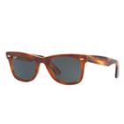 Ray-ban Original Wayfarer @collection Blue Sunglasses, Blue Sunglasses Lenses - Rb2140
