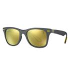 Ray-ban Scuderia Ferrari Collection Black Sunglasses, Polarized Yellow Lenses - Rb4195m