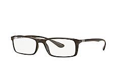 Ray-ban Unisex Brown Eyeglasses