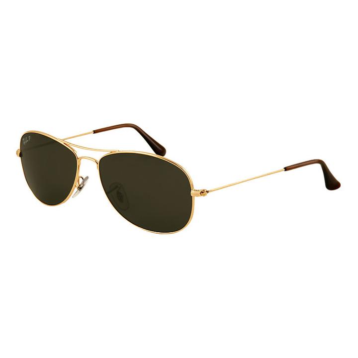 Ray-ban Cockpit Gold, Polarized Lenses - Rb3362