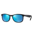 Ray-ban Chromance Black Sunglasses, Polarized Blue Lenses - Rb4263