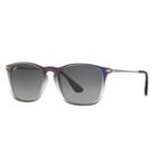 Ray-ban Chris Gunmetal Sunglasses, Gray Lenses - Rb4187