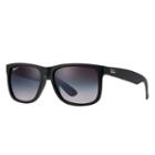 Ray-ban Men's Justin Classic Black Sunglasses, Polarized Gray Lenses - Rb4165