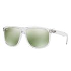 Ray-ban Transparent Sunglasses, Green Lenses - Rb4147