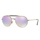 Ray-ban Copper Sunglasses, Violet Lenses - Rb3540