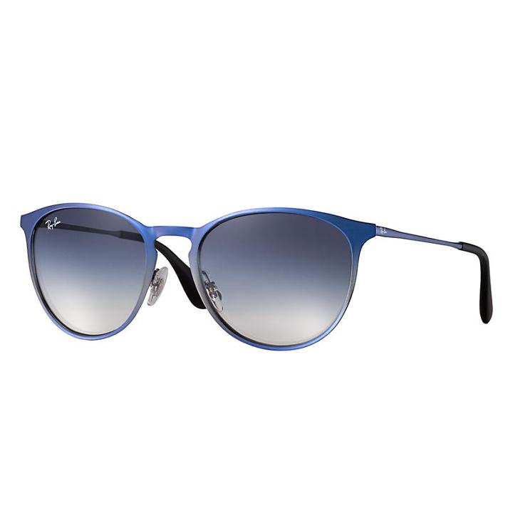 Ray-ban Women's Erika Metal Blue Sunglasses, Blue Sunglasses Lenses - Rb3539