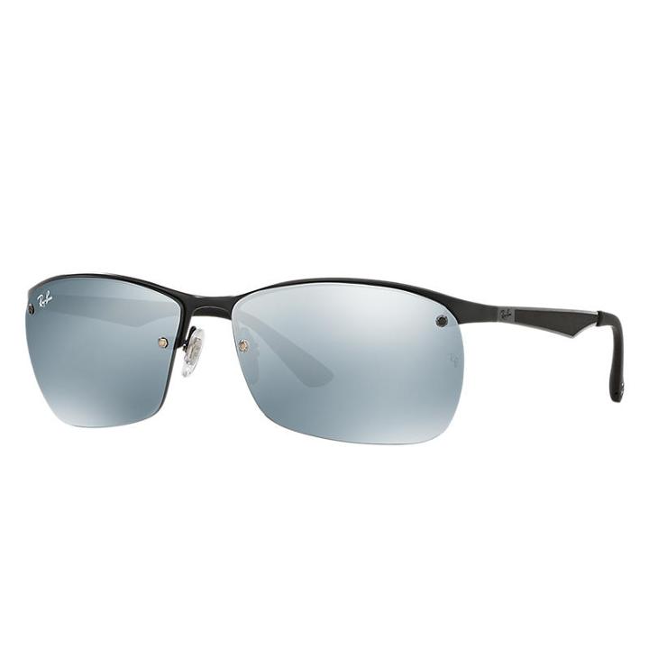 Ray-ban Men's Black Sunglasses, Gray Lenses - Rb3550