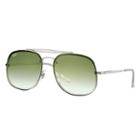 Ray-ban Men's Blaze General Silver Sunglasses, Green Lenses - Rb3583n