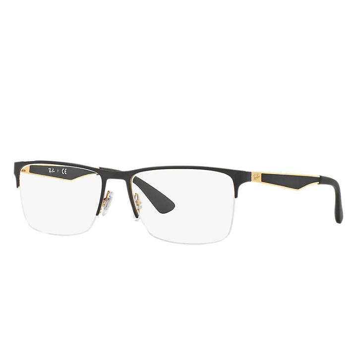 Ray-ban Gold Eyeglasses - Rb6335