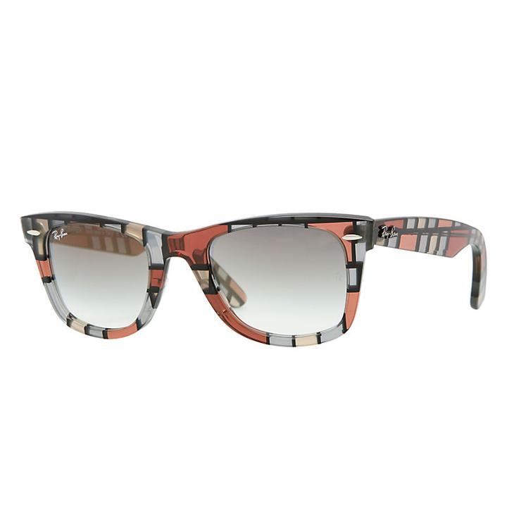 Ray-ban Original Wayfarer Rare Prints Multi Sunglasses, Gray Lenses - Rb2140