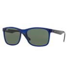 Ray-ban Men's Blue Sunglasses, Green Lenses - Rb4232