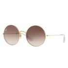 Ray-ban Ja-jo Gold Sunglasses, Brown Lenses - Rb3592