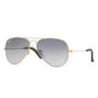 Ray-ban Aviator @collection Copper Sunglasses, Polarized Blue Lenses - Rb3025