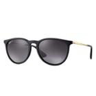 Ray-ban Women's Erika @collection Gold Sunglasses, Polarized Gray Lenses - Rb4171