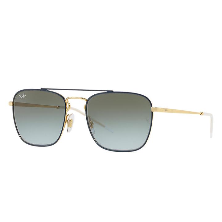 Ray-ban Gold Sunglasses, Green Lenses - Rb3588