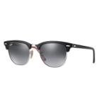 Ray-ban Clubmaster  Black Sunglasses, Gray Lenses - Rb3016