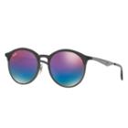 Ray-ban Emma Gunmetal Sunglasses, Blue Lenses - Rb4277f