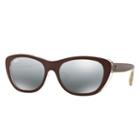 Ray-ban Brown Sunglasses, Gray Lenses - Rb4227