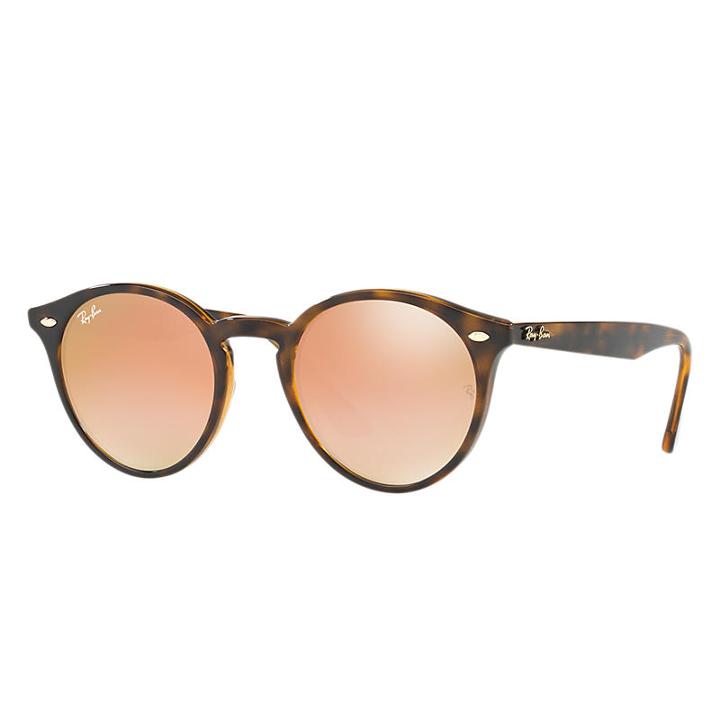 Ray-ban @collection Blue Sunglasses, Pink Lenses - Rb2180
