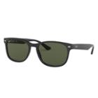 Ray-ban Black Sunglasses, Green Lenses - Rb2184
