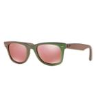Ray-ban Men's Original Wayfarer Cosmo Pink Sunglasses, Pink Sunglasses Lenses - Rb2140