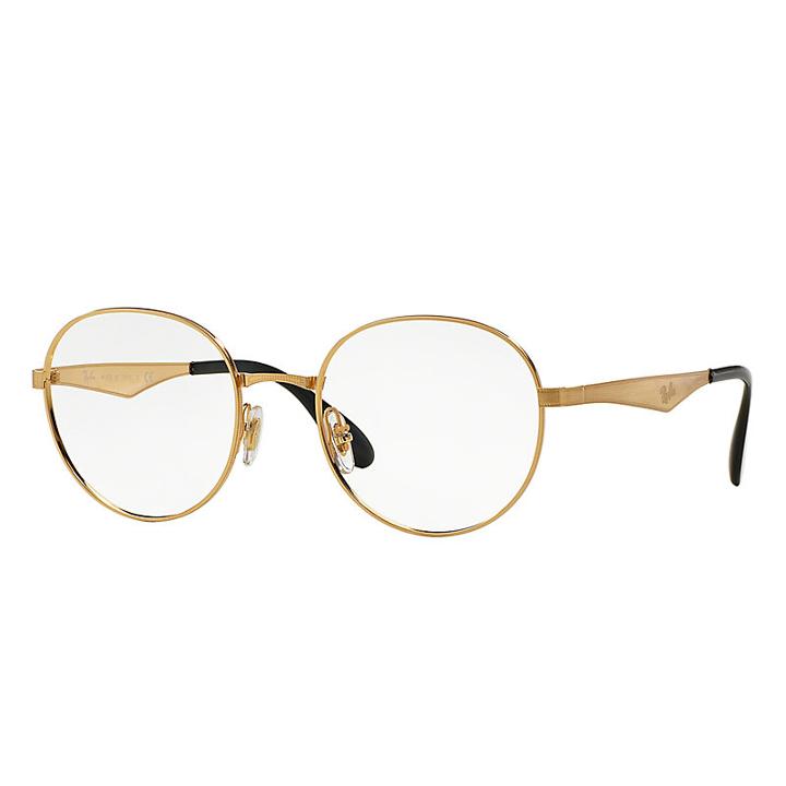 Ray-ban Gold Eyeglasses Sunglasses - Rb6343