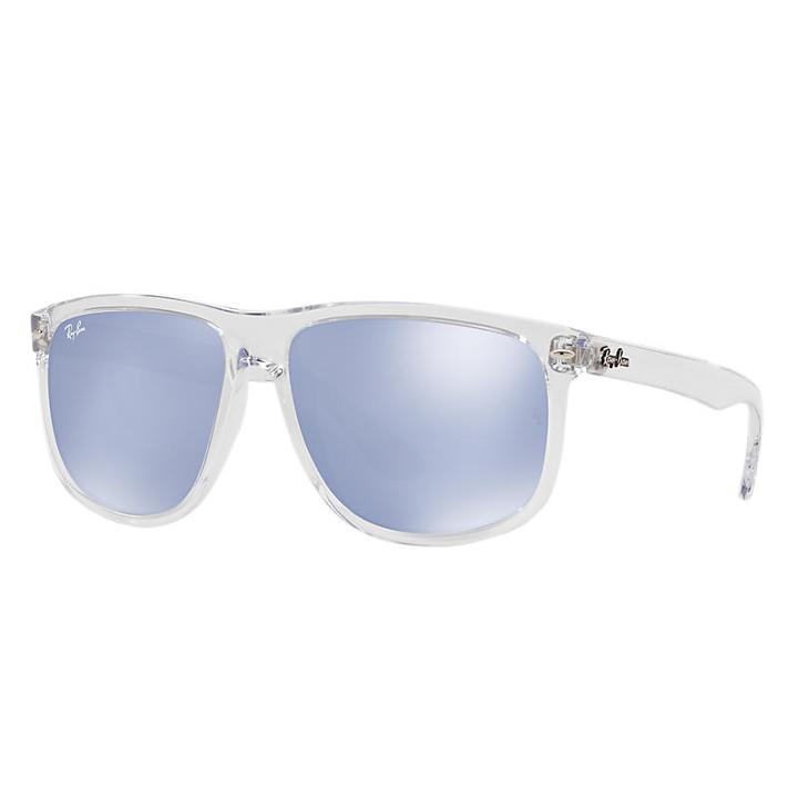 Ray-ban Transparent Sunglasses, Violet Lenses - Rb4147