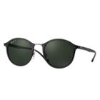 Ray-ban Black Sunglasses, Polarized Green Lenses - Rb4242