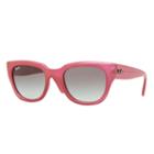 Ray-ban Women's Pink Sunglasses, Gray Lenses - Rb4178