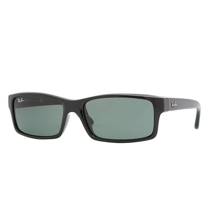 Ray-ban Men's Black Sunglasses, Green Lenses - Rb4151