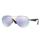 Ray-ban Blue Sunglasses, Violet Lenses - Rb3536