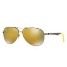 Ray-ban Scuderia Ferrari Singapore Limited Edition Black Sunglasses, Polarized Yellow Lenses - Rb8313m