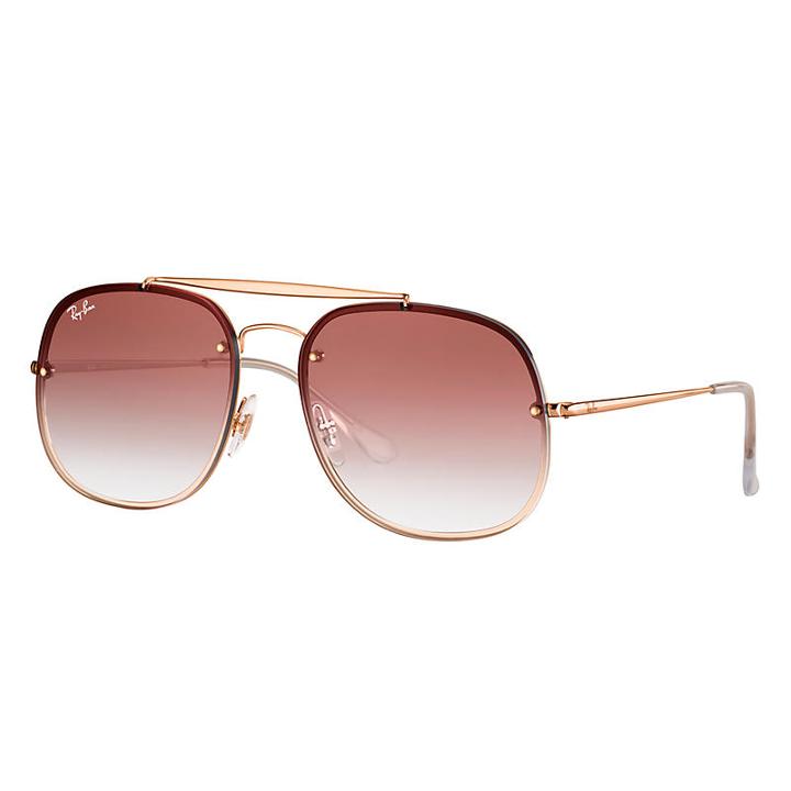 Ray-ban Men's Blaze General Copper Sunglasses, Red Lenses - Rb3583n