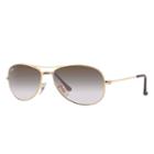 Ray-ban Men's Cockpit Gold Sunglasses, Brown Lenses - Rb3362