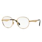 Ray-ban Gold Eyeglasses - Rb6343