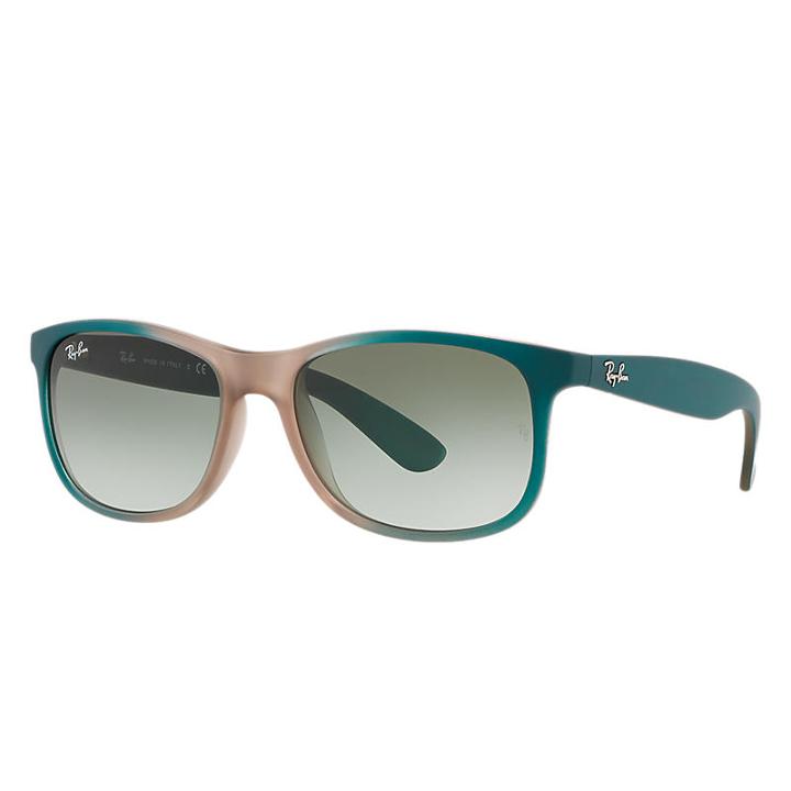Ray-ban Andy Green Sunglasses, Green Sunglasses Lenses - Rb4202