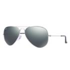 Ray-ban Men's Men's Aviator Mirror Silver  Sunglasses, Gray Lenses - Rb3025