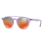 Ray-ban Purple Sunglasses, Orange Lenses - Rb4279