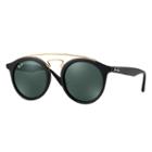 Ray-ban Gatsby I Black Sunglasses, Green Lenses - Rb4256