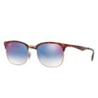 Ray-ban Tortoise Sunglasses, Blue Lenses - Rb3538